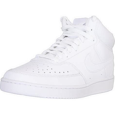 nike damen court vision mid weiß